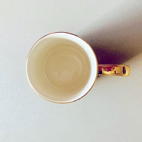 Rifle Paper Co. for Anthropologie Garden Party Monogram Mug Letter X - Picture 9 of 10